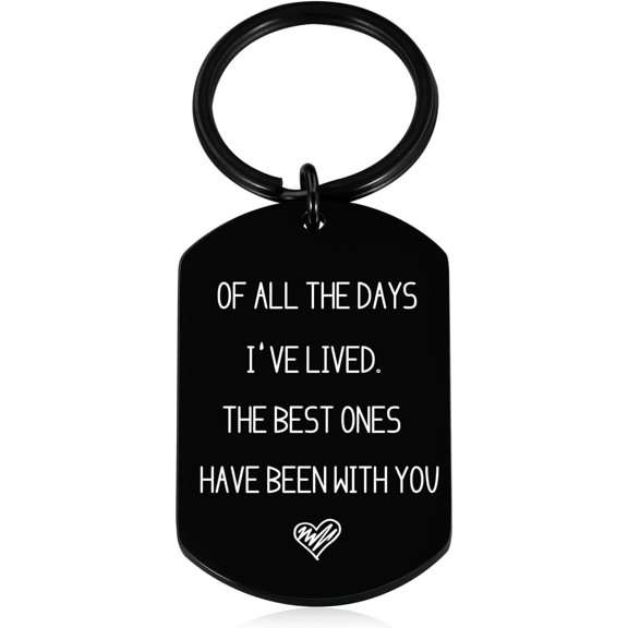 Couple Gift, Cool Keychain Gifts for Boyfriend Girlfriend, Anniversary Engagement Gift for Men Women Couple, Stocking Stuffers for Teen Adult, I Love You Keychain , Fiancée Wife Husband Birthday Gift