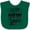 Green, variant on Inktastic Happy New Year in Hand Lettering Boys or Girls Baby Bib