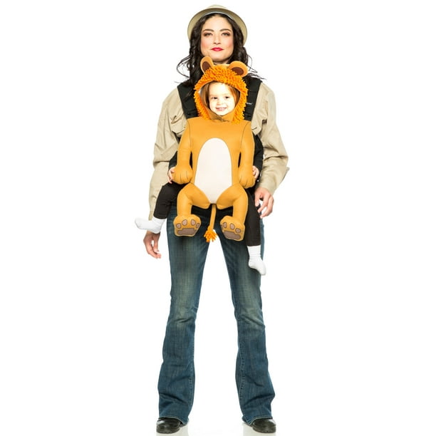 Safari Guide & Lion Baby Carrier Costume