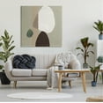 thumbnail image 3 of Stupell Industries Neutral Tone Soft Shapes Abstract Painting Gallery Wrapped Canvas Art Print Wall Art, 36 x 36, 3 of 8