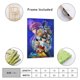 thumbnail image 2 of Los Caballeros del Zodiaco Cuadro decorativo colgante - Arte de pared - Póster enmarcado - Decoración de pared - Regalos para familia, amigos y aficionados 20*30 cm, 2 of 6