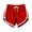 Red, variant on 2 Pack Dolphin Running Shorts for Women Casual Gym Running Dance Shorts Lightweight Soft Sweat Shorts