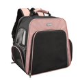 thumbnail image 1 of Mochila extensible para mascotas, bolsa de hombro doble para perros y gatos, transportadores plegables portátiles de gran capacidad para cachorros y gatos, 1 of 4