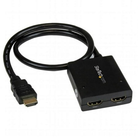 UPC: 0065030858465 | StarTech 4K HDMI 2-Port Video Splitter – Powered by USB or Power Adapter