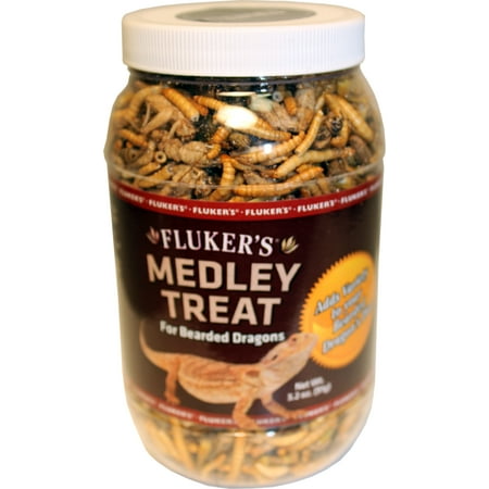 Fluker's Bearded Dragon Medley Treats, 3.2 Oz (Best Vegetables To Feed Bearded Dragons)