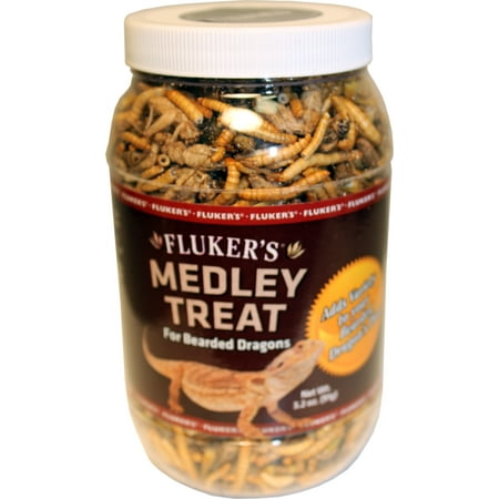 UPC: 0091197720239 | Fluker s Bearded Dragon Medley Treats  3.2 Oz