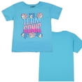 thumbnail image 3 of Girls Sonic The Hedgehog Graphic Short Sleeve T-Shirt Featuring Sonic & Amy- Sizes XS-XL, 3 of 7
