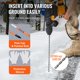 thumbnail image 3 of Driveway Markers VEVOR, 30 unidades, 121,5 cm, postes de fibra de vidrio de color naranja, 3 of 9