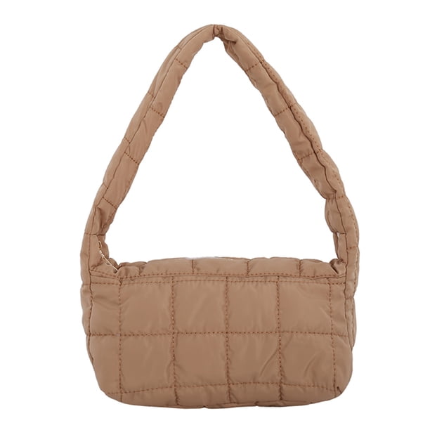 Retro Mujer Otoño Invierno Color sólido Celosía Hombro Axila Bolsa (Caqui) Tmvgtek Oficina Multiescena Multifunción