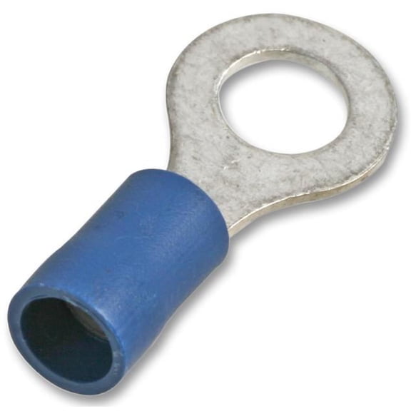PRO POWER - Ring Crimp Terminal Blue M5 30A, 10 Pack