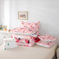 thumbnail image 6 of Manfei Santa Claus 7-Piece Twin Bedding Sets,Polka Dots Bedding Comforter Set,Merry Christmas Breathable Sheet Sets,Ultra Soft Festival Home Decor,Reversible, 6 of 8