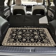 thumbnail image 4 of Car Trunk Mat Cargo Liner Waterproof Non Slip Rear Trunk Protection Mat All Weather Dirt Mud Scratch Resistant Easy Clean, For SUV Sedan Truck Travel Camping Moving Cargo Storage Use, 4 of 5