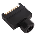 thumbnail image 4 of Adaptador De Conector Macho Plano Para Remolque, 12V, 7 Pines, Cobre Para Coches, Camiones, RV, Caravanas, 4 of 7