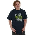 thumbnail image 3 of Play Time Video Game Gaming Nerd Men's Graphic T Shirt Tees Brisco Brands X, 3 of 5