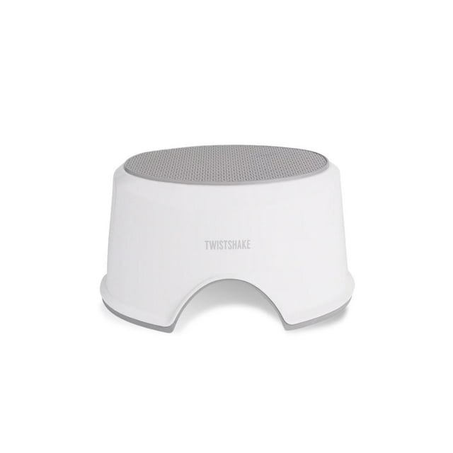 Taburete Twistshake Gris Pastel Diseño Moderno y Seguro Polipropileno Gris