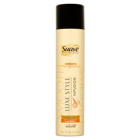Suave Professionals Luxe Styling Anti Humidity Hairspray 8.5 (Best Way To Keep Hair Straight In Humidity)