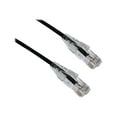 thumbnail image 1 of Axiom BENDnFLEX Ultra-Thin - Patch cable - RJ-45 (M) to RJ-45 (M) - 12 ft - UTP - CAT 6 - snagless - black, 1 of 1