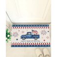 thumbnail image 4 of Independence Day Indoor Doormat,Comfy Shaggy Mats for Bathroom Farm Blue Truck USA Flag Plush Floor Rugs Cozy Shag Doormat Carpets Indoor Entrance Decor Patriotic Fireworks, 4 of 6