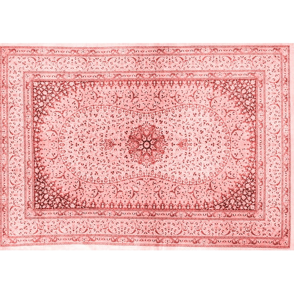 Ahgly Company Indoor Rectangle Persian Red Traditional Area Rugs, 2' x 5'