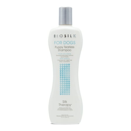 Biosilk Therapy for Dogs Puppy Tearless Shampoo, 12 oz Bottle