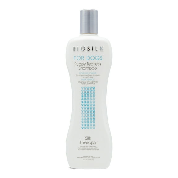 Biosilk Therapy for Dogs Puppy Tearless Shampoo, 12 oz Bottle