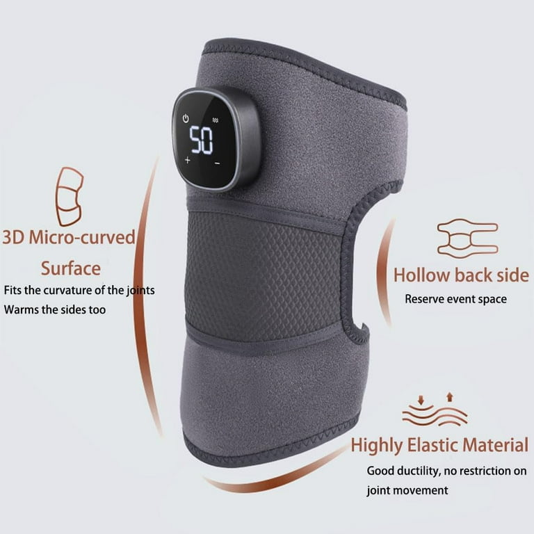 LANFENG Advanced Knee Relief Device, 3 Vibrations and 5 Heating 