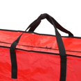 thumbnail image 4 of Bolsa de almacenamiento,Organizador de bolsas de almacenamiento de ramas de árboles de Navidad,Contenedor de almacenamiento navideño con asas de transporte,Bolsa de corona PE Rojo Grande, 4 of 8