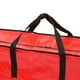 thumbnail image 5 of Bolsa de almacenamiento para árbol de Navidad, decoración para árbol de Navidad, bolsa portátil de PE con cremallera. Rojo Grande, 5 of 9