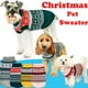 thumbnail image 1 of Xihbxyly Suéter para Perro, Suave Franela, Cómodo y Cálido, Elegante Diseño Navideño, Fácil de Limpiar, Perfecto para Mascotas Pequeñas, Tallas Xs-Xl., 1 of 3