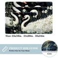thumbnail image 2 of Swan Kitchen Rugs Indoor Rug Door Mats - Polyester, Non-Slip, Machine Washable, 2 of 6
