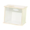 thumbnail image 4 of Caja de excavación para hámster, caseta visible, cama de descanso, baño de arena para hámster, caja, jaula, ducha 16cmx13cmx14cm, 4 of 9