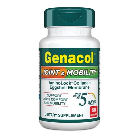 Genacol Joint & Mobility - Eggshell Membrane and Ultra-Hydrolyzed Collagen, 30-Day Supply