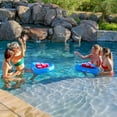 thumbnail image 2 of GoPong Pool Rack Floating Beer Pong Pool Game (5 Pieces) - Summer Pool Game Set, 2 of 7