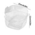 thumbnail image 3 of Double Layer Drainage Basket, Large Capacity Vegetable Washing Basket with Honeycomb Holes, Non-slip Base for Fast Draining & Easy Cleaning, Ideal for Kitchen, Dining Room, and Salad Prep, 3 of 4
