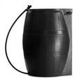 thumbnail image 4 of FCMP Outdoor 50-Gallon BPA Free Home Rain Water Barrel, Black (2 Pack), 4 of 9