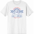 thumbnail image 4 of Sportsbike Race Speed Demon Men's White Crew Neck Short Sleeve Tee-3XL, 4 of 6