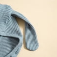 thumbnail image 5 of XIMIN Newborn Baby Boy Girl Romper Easter Outfits Bunny Ear Hoodie Button Onesie Bodysuits Jumpsuit Overall Rabbit Hat, 5 of 9