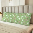 thumbnail image 2 of Fotbe Cute Frog2 Funda para Almohada Corporal con Diseño, Funda de Microfibra Ultrasuave de 20x54 Pulgadas, Ropa de Cama Elegante, 2 of 7