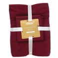 thumbnail image 2 of George & Jimmy 100% Cotton Luxury Towel Combo Set 8 Pieces Premium Towel Set 2 Bath Towels, 2 Hand Towels, 4 Wash Cloth Burgundy Color, 2 of 2