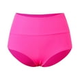thumbnail image 5 of Athletic Shorts for Women Wrinkle High Waist Pure Color Cover Up for Resort Wear Womens Holiday Clothing,Pink,XL, 5 of 7