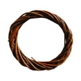 thumbnail image 4 of Corona de ratán para hacer tú mismo Manualidades para hacer tú mismo Suministros para hacer coronas para hacer tú mismo Corona para puerta de entrada Café, 4 of 8