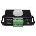 thumbnail image 2 of 3uds. DC 12V/24V Sensor infrarrojo del cuerpo Detector de movimiento Sensor de movimiento PIR (negro), 2 of 2