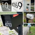 thumbnail image 2 of Discovered Designs - Individual 3D Acrylic Mailbox Number – Self Stick – Long Lasting – Weatherproof – Made in USA (Black 4 inch Number 1), 2 of 9