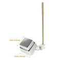 thumbnail image 2 of UPOUART Toilet Tank Parts 1Set Silver Copper for Reliable and Durable Bathroom Fixtures, 2 of 7