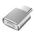 thumbnail image 1 of USB C Mouse Jiggler Modos 3 No Detectables Con Botón Interruptor (Silver T16), 1 of 4