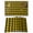 Yellow, variant on Black Orange Plaid Placemats Set of 12 Farmhouse Buffalo Check Gingham Place Mats Indoor Wipeable Table Mats Washable Cloth Dining Table Placemats for Kitchen Holiday Party Home Decor 13x19 Inch