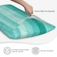 thumbnail image 5 of Bingfone Teal Turquoise Printed Pillowcase 20x36 inches - Standard Pillow Cases with Envelope Closure,Gifts for Women Men, 5 of 9