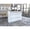 Multi + Particle Board + Modern, variant on 47" Modern Kitchen Island with Open Shelves, Storage Cabinet & Spacious Countertop, White