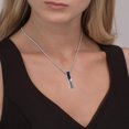 thumbnail image 2 of TANGPOET Celtic Knot Bar Urn Necklace for Ashes, Silver Cremation Jewelry, 2 of 4
