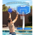 thumbnail image 3 of LifeOG Adjustable Height Poolside Basketball System, 3 of 10